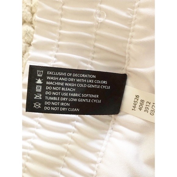 Velocity White Athletic Shorts with Under Garment - Picture 4 of 4